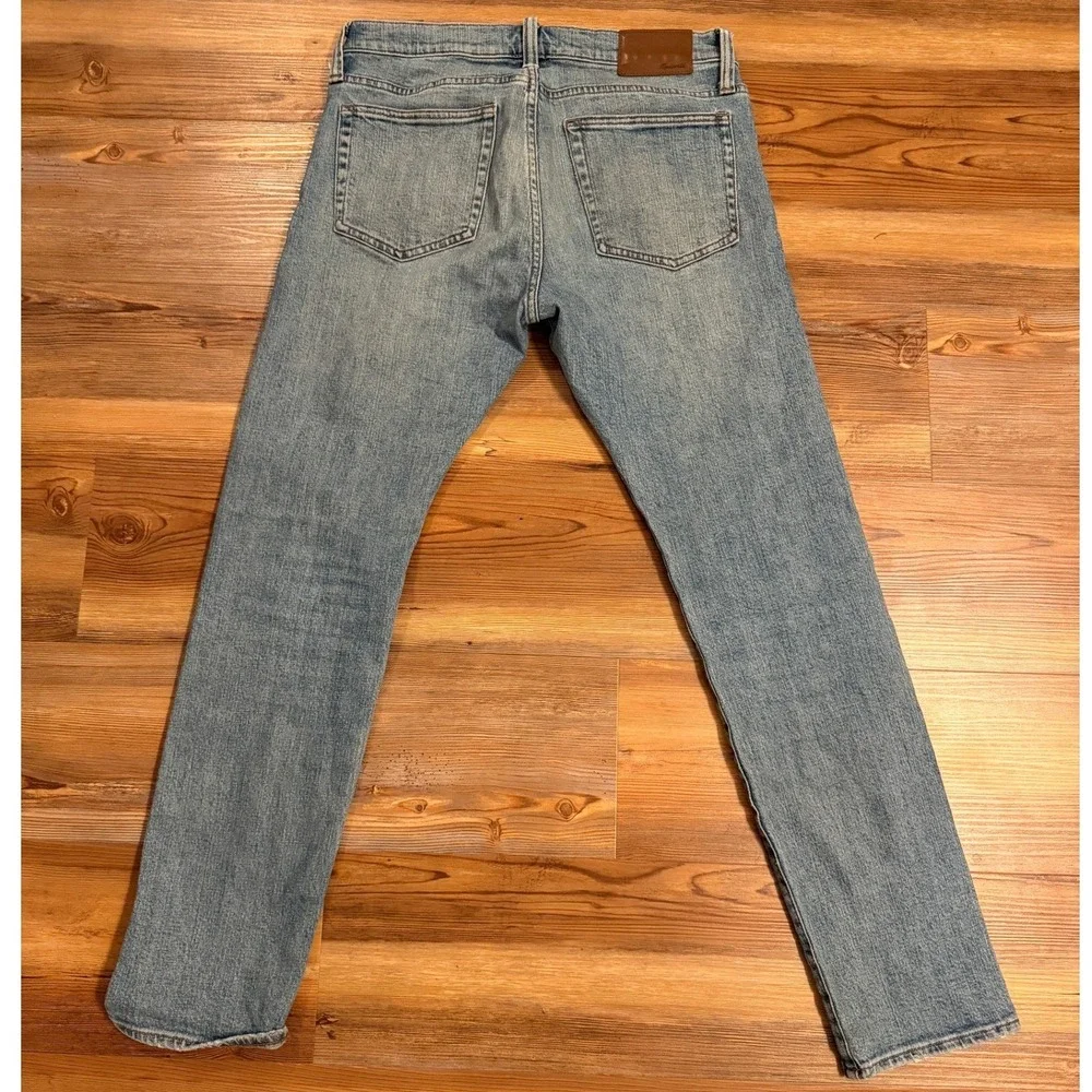 Madewell Slim Fit Jeans Light Wash Blue Denim W32 L30 Mens